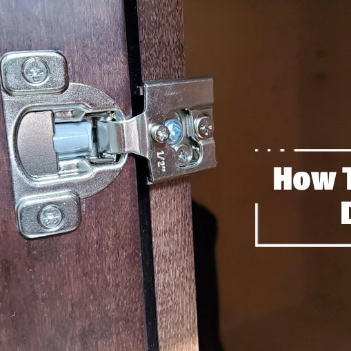 How To Install Cabinet Door Hinges?