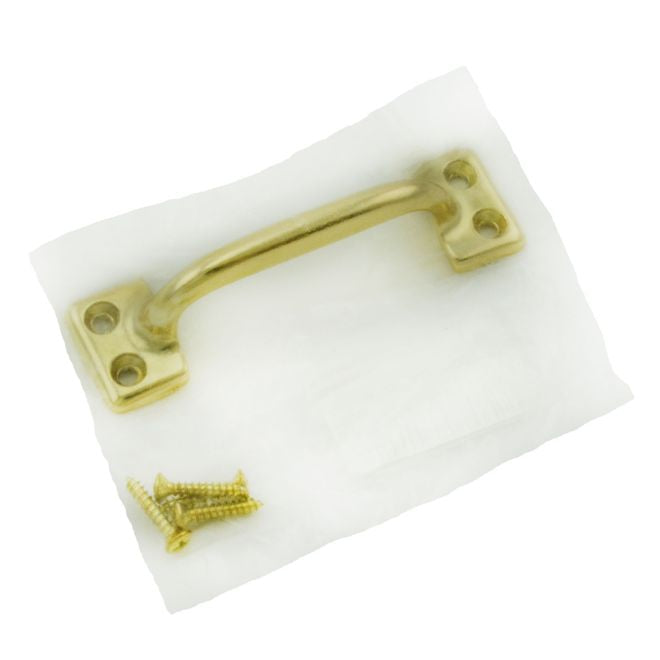 Ives Commercial 026A3 Aluminum Bar Window Lift Bright Brass Finish