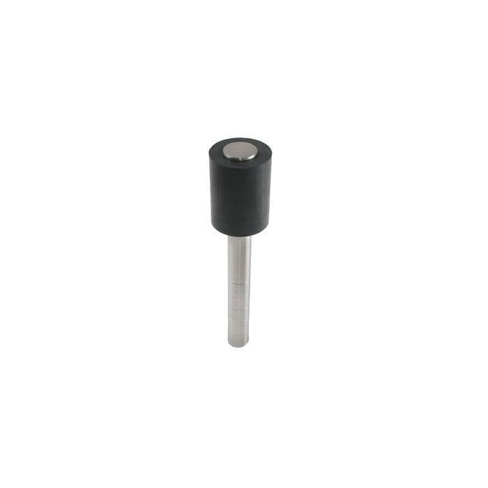 Trimco 1209HA630 Extra Heavy Duty Floor Stop with 3" High Rubber; 1" Diameter 7" Long SS Post Satin Stainless Steel Finish