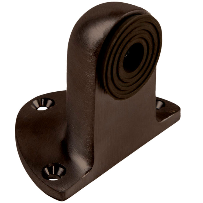 Trimco 1214H613 2-1/4" High Gooseneck Floor Stop with Combo Pack Oil Rubbed Bronze Finish