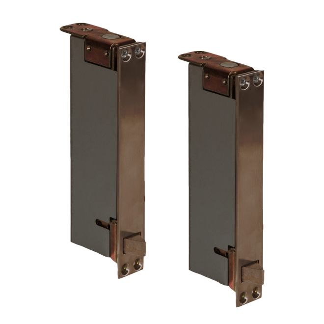 Trimco 3815LX3815L613 Pair of Long UL Automatic Flush Bolt for Wood Doors Oil Rubbed Bronze Finish