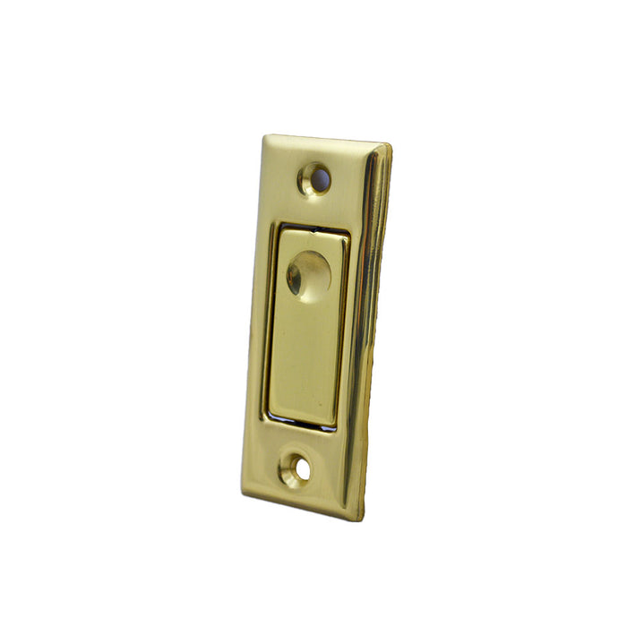 Ives Commercial 42B3 Solid Brass Pocket Door Bolt Bright Brass Finish