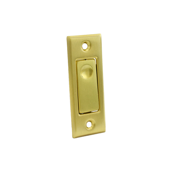 Ives Commercial 42B4 Solid Brass Pocket Door Bolt Satin Brass Finish