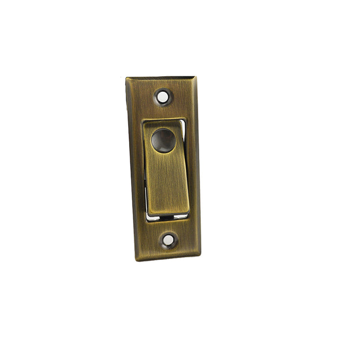 Ives Commercial 42B5 Solid Brass Pocket Door Bolt Antique Brass Finish