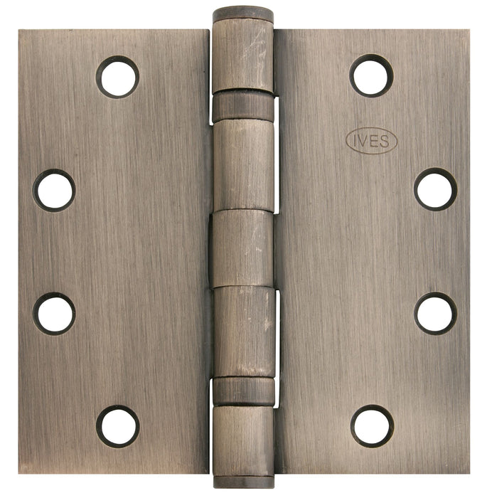 Ives Commercial 5BB1412640 4-1/2" x 4-1/2" Five Knuckle Ball Bearing Standard Weight Hinge Oil Rubbed Bronze Finish