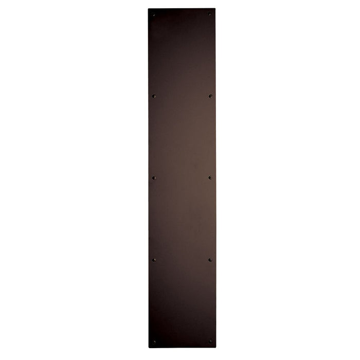 Ives Commercial 820010B312 3" x 12" Push Plate Oil Rubbed Bronze Finish