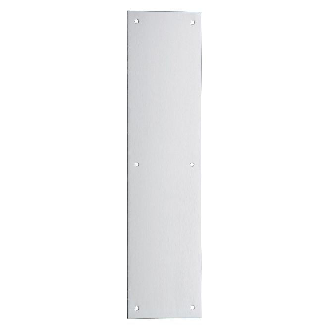 Ives Commercial 820032D616 Stainless Steel 6" x 16" Push Plate Satin Stainless Steel Finish