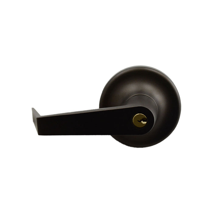 Yale Commercial AU441F613E Augusta Key in Lever Night Latch Rose Exit Device Trim US10BE (613E) Oil Rubbed Bronze Finish