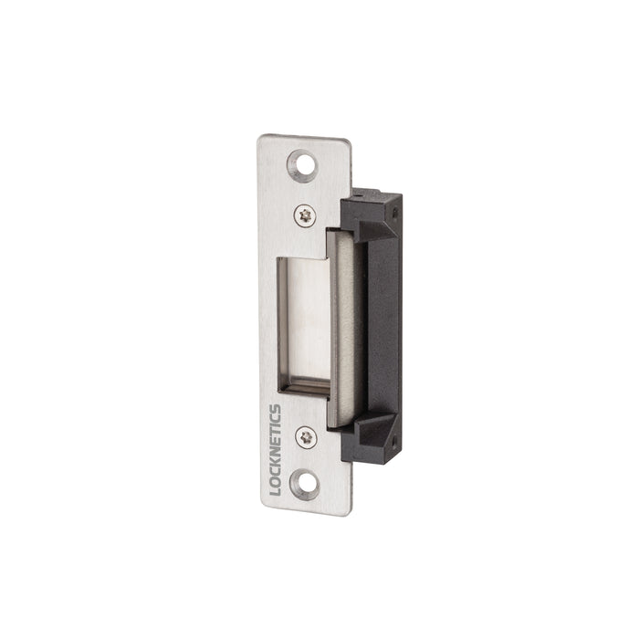 Locknetics CS75032D 3/4" Field Selectable 12 / 24 Volt Cylindrical Electric Strike with Round and Square Faceplates