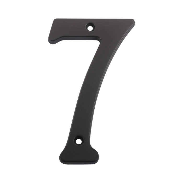 Pamex DD074S7OB 4" Heavy Duty House Number # 7 Oil Rubbed Bronze Finish