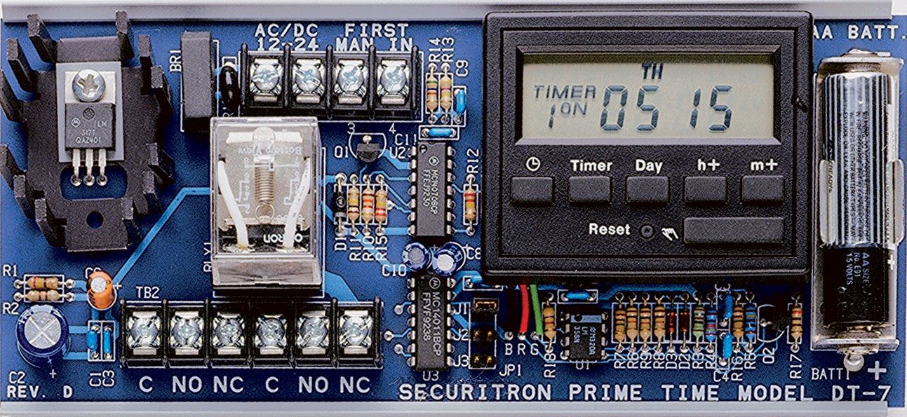 Securitron DT7 Prime Time Digital Timer
