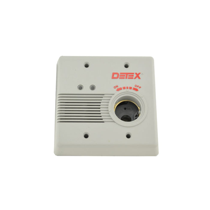 Detex EAX2500S Surface Mount AC / DC Powered Alarm Gray Finish