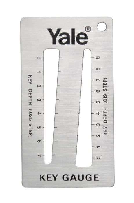 Yale Commercial KG1 Key Gauge with .019 and .025 Steps