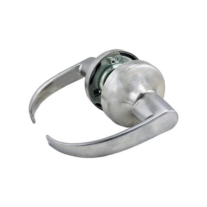 Yale Commercial PB4705LN626SCHC Storeroom Pacific Beach Lever Grade 1 Cylindrical Lock with Schlage C Keyway, 694 Latch, and 497-114 Strike US26D (626) Satin Chrome Finish