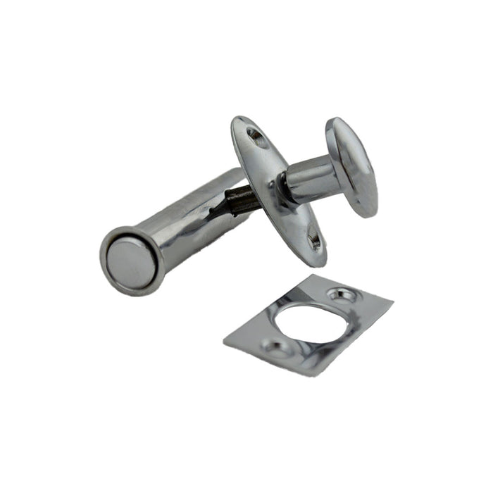 Ives Commercial S48B26 Solid Brass Mortise Bolt Bright Chrome Finish