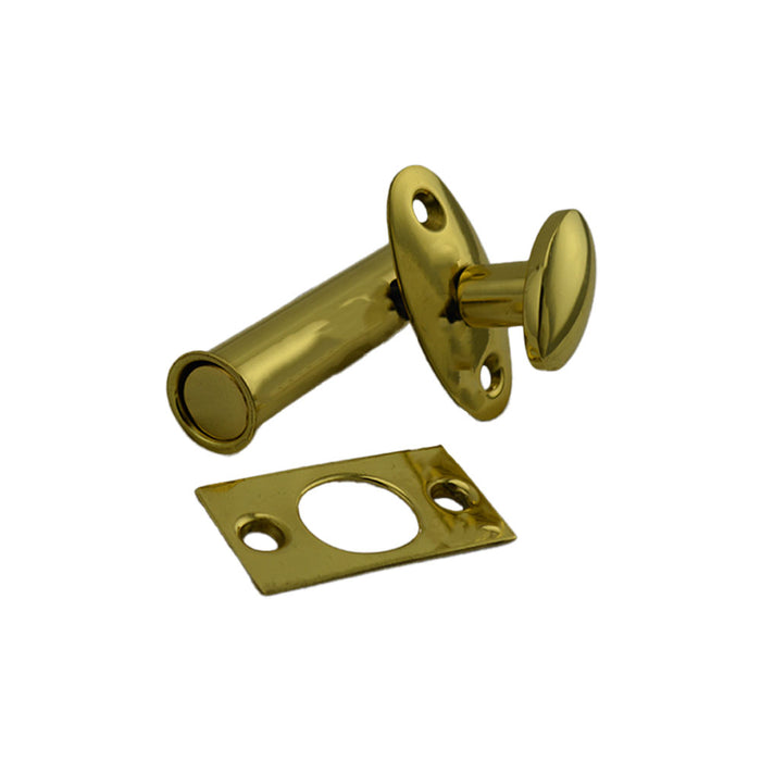 Ives Commercial S48B3 Solid Brass Mortise Bolt Bright Brass Finish