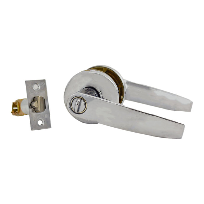 Schlage Commercial S51PJUP625 S Series Entry C Keyway Jupiter with 16-203 Latch 10-001 Strike Bright Chrome Finish