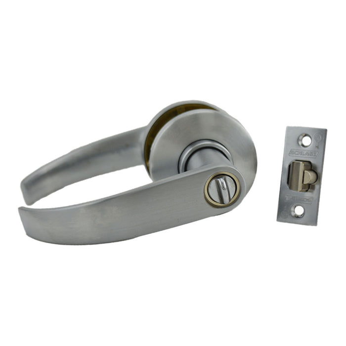Schlage Commercial S51PNEP626 S Series Entry C Keyway Neptune with 16-203 Latch 10-001 Strike Satin Chrome Finish