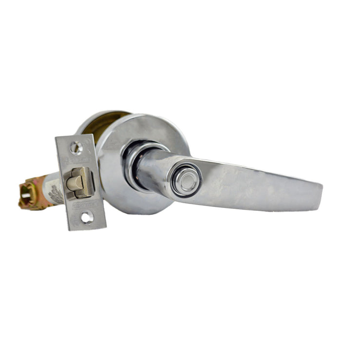 Schlage Commercial S51PSAT605 S Series Entry C Keyway Saturn with 16-203 Latch 10-001 Strike Bright Brass Finish