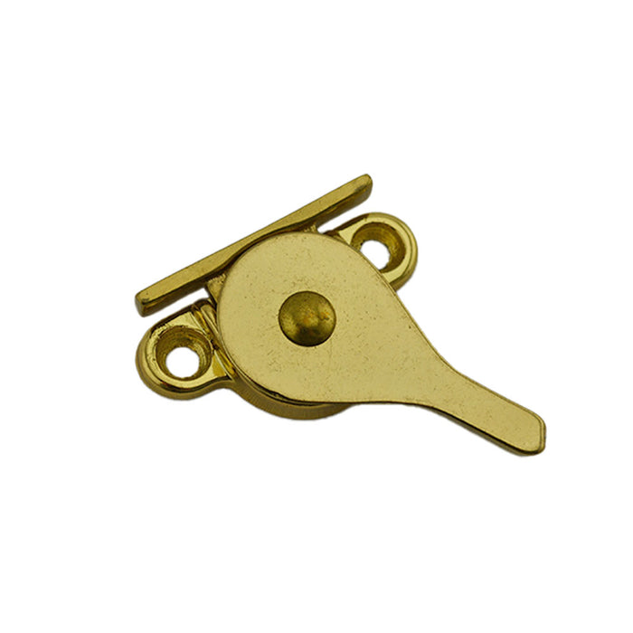 Ives Commercial SP90A3 Aluminum Side Window Lock Bright Brass Finish