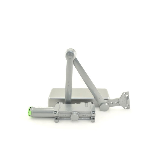 Arm Door Closer with Spring Cush Push Side Mount and Adjustable 1-5