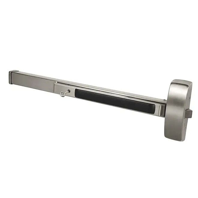 Extra Heavy Duty Rim Exit Device Exit Only for 33" to 36" x 7' Door Satin Stainless Steel Finish