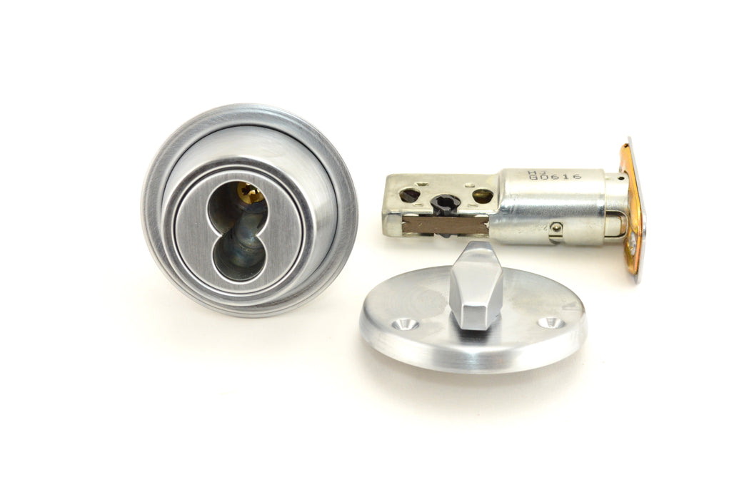 Deadbolt Less Full Size Interchangeable Core with 12287 Latch and 10094 Strike Satin
