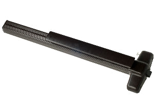 Rim Grooved Case Exit Device; 710 Dark Bronze Finish for Commercial Buildings