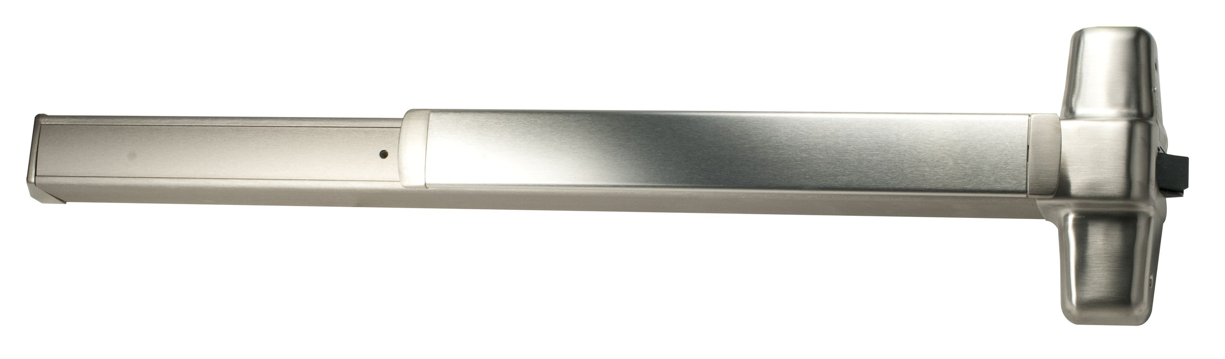 Rim Exit Device with Satin Stainless Steel Finish