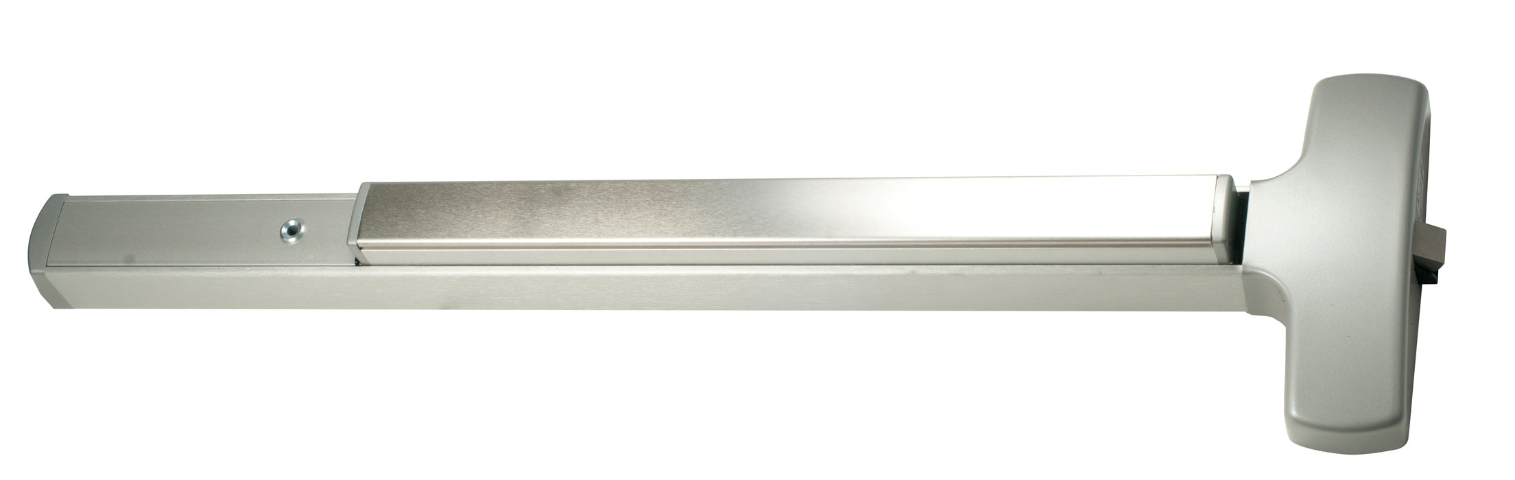Narrow Rim Exit Device Grooved Case; 628 Anodized Aluminum Finish
