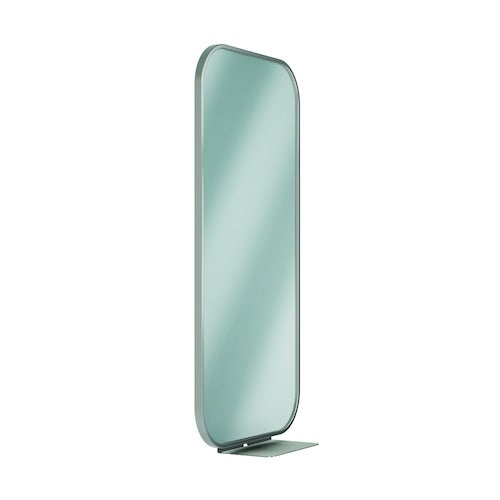 Frame Mirror-Stainless 18" X 36" w/Shelf