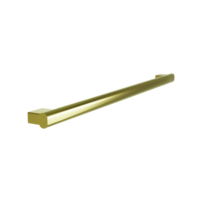 Grab Bar Oval, Stainless Satin, 36" Brushed Brass