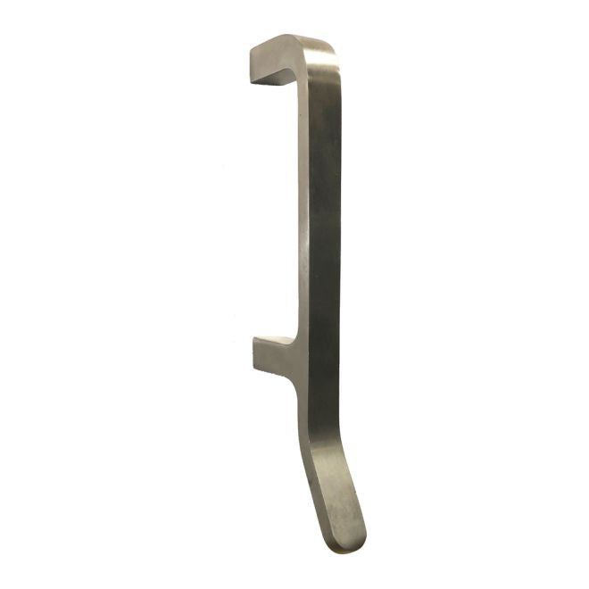Trimco 1135630TG 6" Center to Center Hospital Pull Trimgard Antimicrobial Satin Stainless Steel Finish