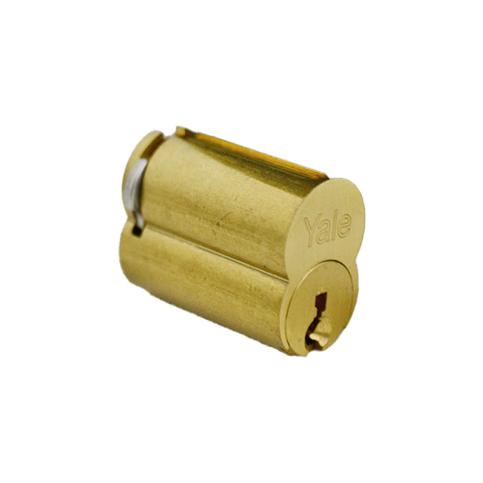 Yale Commercial 1210GE606 Large Format IC 6 Pin Cylinder with GE Keyway US4 (606) Satin Brass Finish