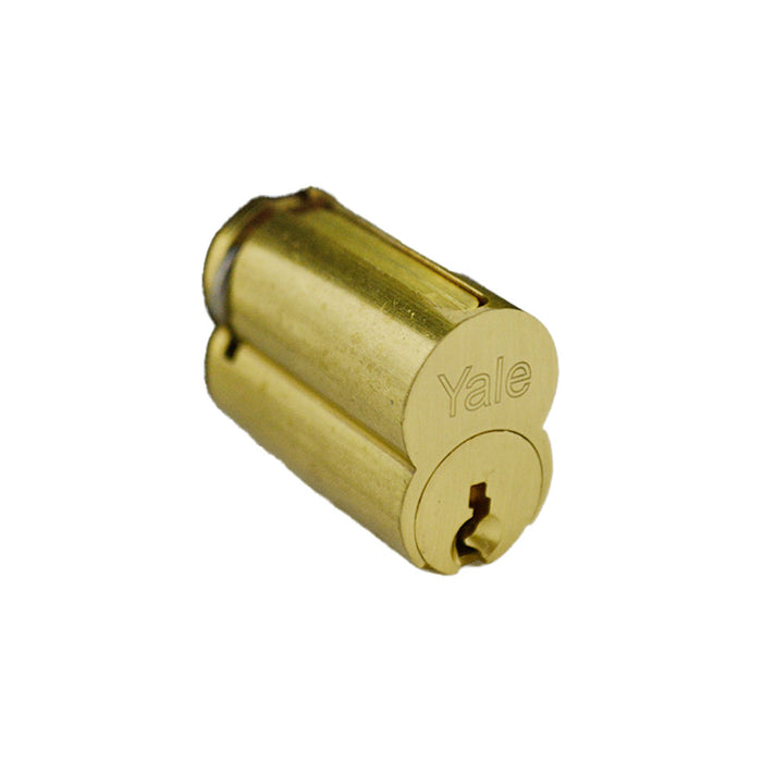 Yale Commercial 1210TB606 Large Format IC 6 Pin Cylinder with TB Keyway US4 (606) Satin Brass Finish