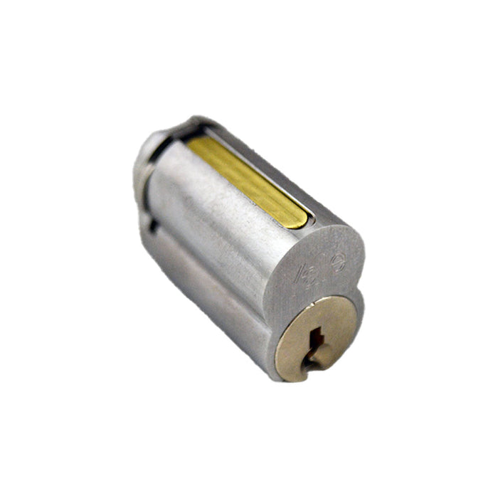 Yale Commercial 1210TD626 Large Format IC 6 Pin Cylinder with TD Keyway US26D (626) Satin Chrome Finish