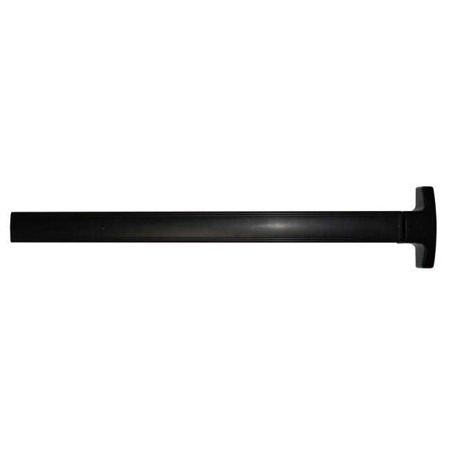 Falcon 1690EODC3536 36" Concealed Vertical Rod Pushpad Exit Device Only Black Finish