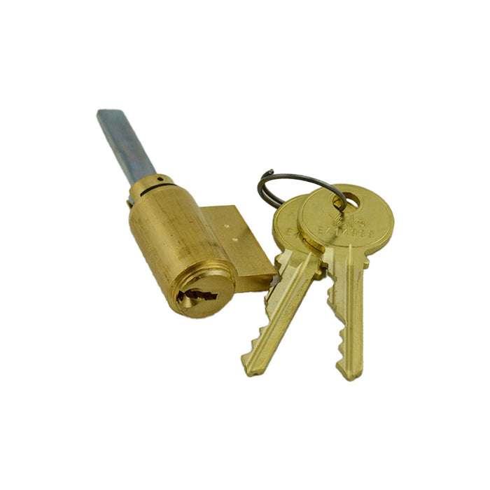 Yale Commercial 1802GC606 6 Pin Single Section GC Keyway Cylinder for Key in Levers (AU5400LN) US4 (606) Satin Brass Finish