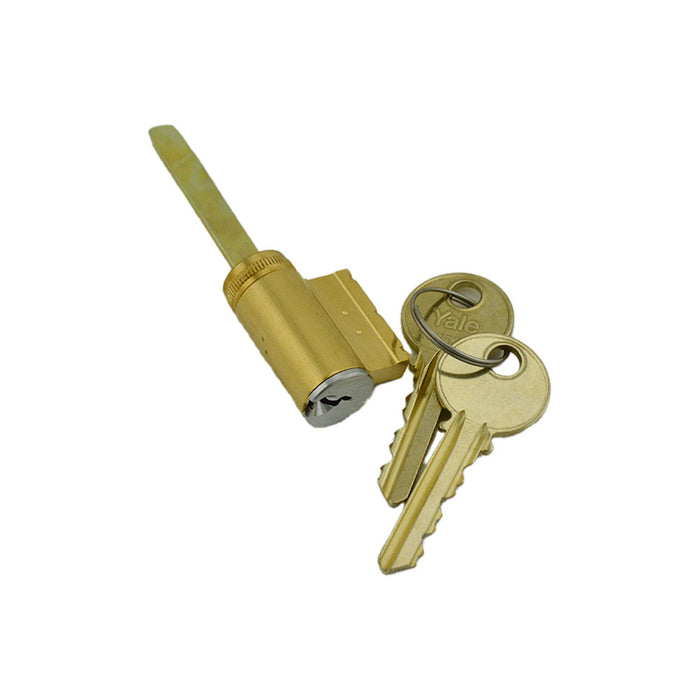 Yale Commercial 180347LPARA626 6 Pin Yale Cylinder with Para Keyway for 4700LN Series US26D (626) Satin Chrome Finish