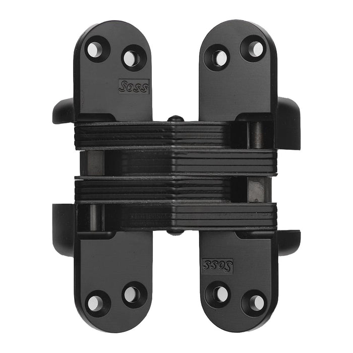 Soss 218US10BL 1-1/8" x 4-5/8" Heavy Duty Invisible Hinge for 1-3/4" Doors Lacquered Oil Rubbed Bronze Finish