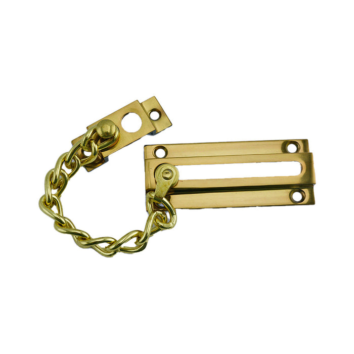 Ives Commercial 481B3 Solid Brass Chain Door Guard Bright Brass Finish