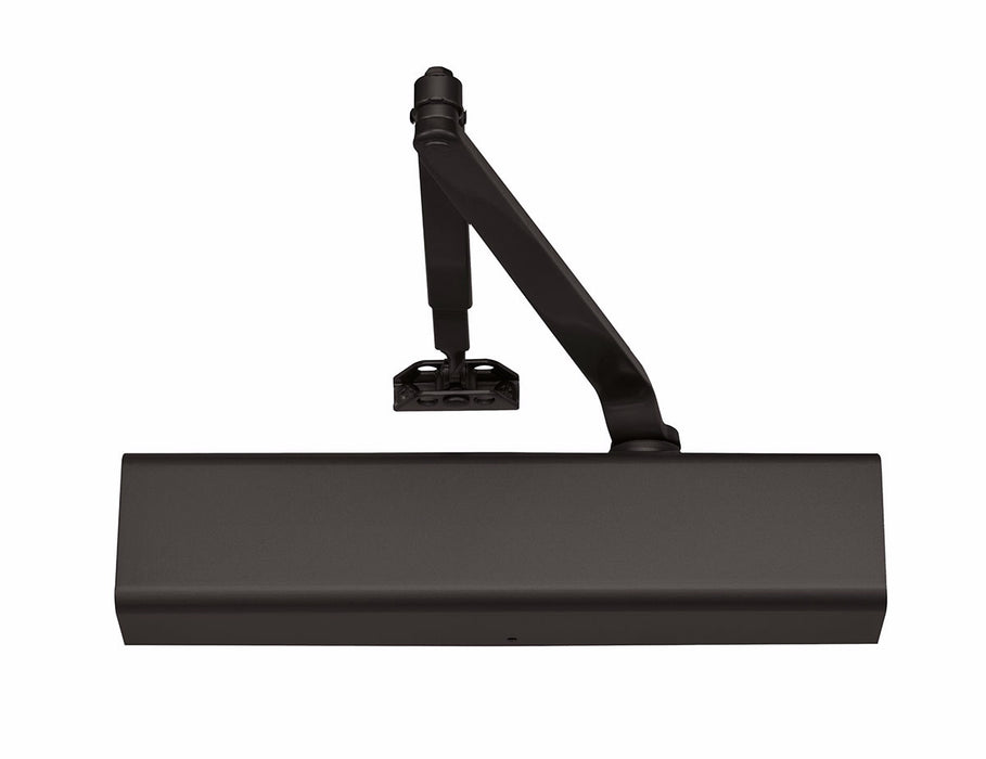Norton 8501690 Adjustable Surface Mount Door Closer with Full Cover and Sex Nuts Dark Bronze Finish
