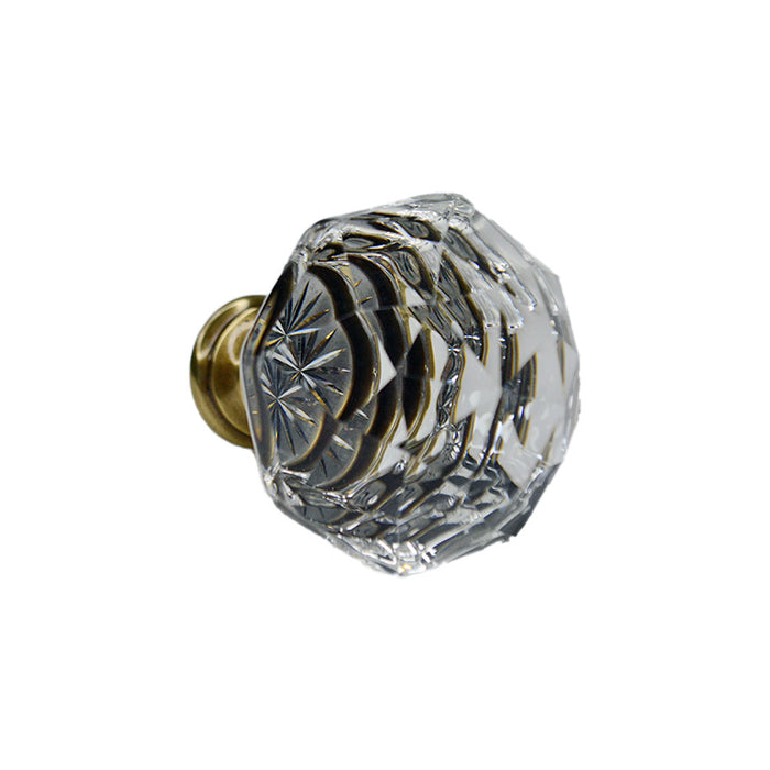 Emtek 86209US7 Diamond 1.75" Wardrobe Knob French Antique Brass Finish