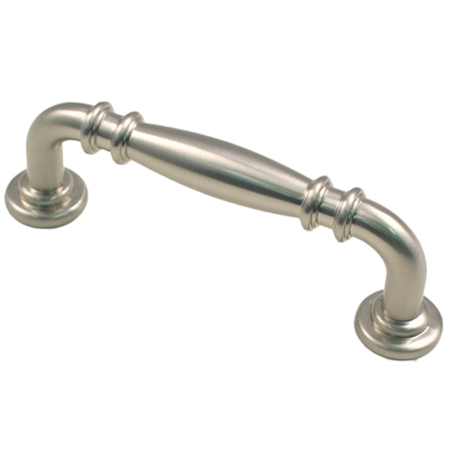 Rusticware 970SN 3" Center to Center Double Knuckle Cabinet Pull Satin Nickel Finish