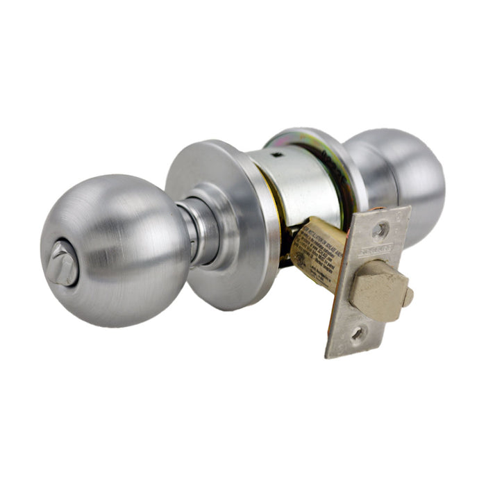 Schlage Commercial A53PORB626 A Series Entry Orbit Lock C Keyway with 11085 Latch 10001 Strike Satin Chrome Finish