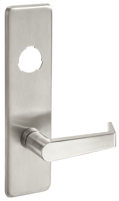 Yale Commercial AU426F630 Augusta Lever Escutcheon Cylinder Classroom / Storeroom Exit Device Trim US32D (630) Satin Stainless Steel Finish