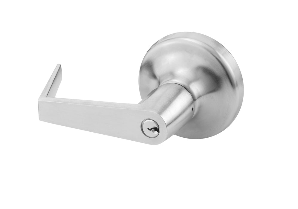 Yale Commercial AU441F626 Augusta Key in Lever Night Latch Rose Exit Device Trim US26D (626) Satin Chrome Finish