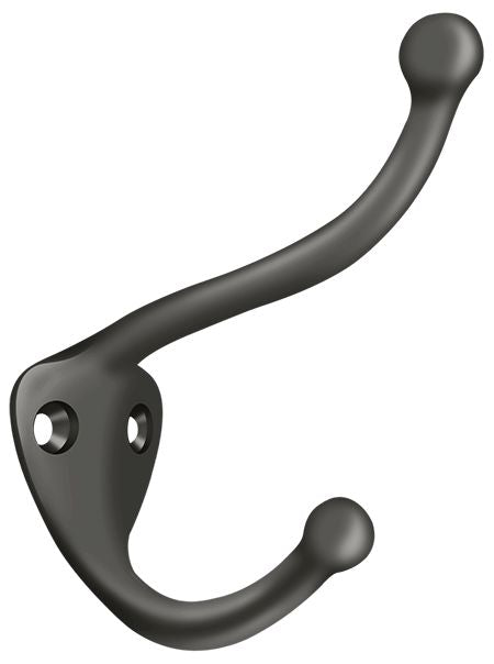 Deltana CAHH3U10B Coat and Hat Hook, Oil Rubbed Bronze Finish