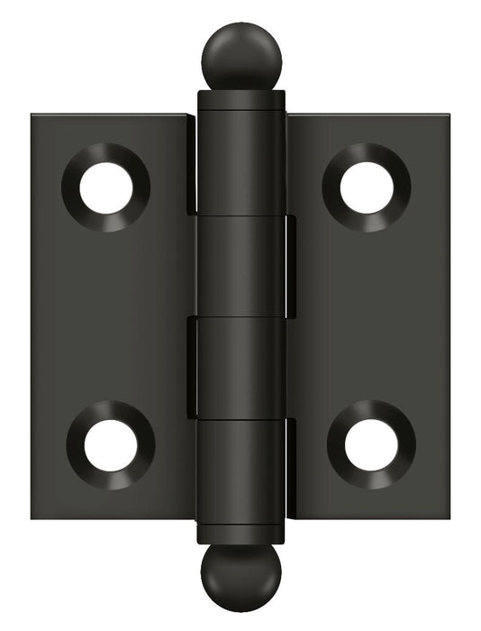 Deltana CH1515U10B 1-1/2" x 1-1/2" Hinge; with Ball Tips; Oil Rubbed Bronze Finish
