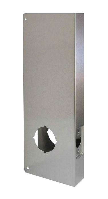 Don-Jo CW14S Classic Wrap Around for Simplex 1000 and Alarm LocK DL2500; 2700; 3000 with 2-3/4" Backset and 1-3/4" Door Stainless Steel Finish